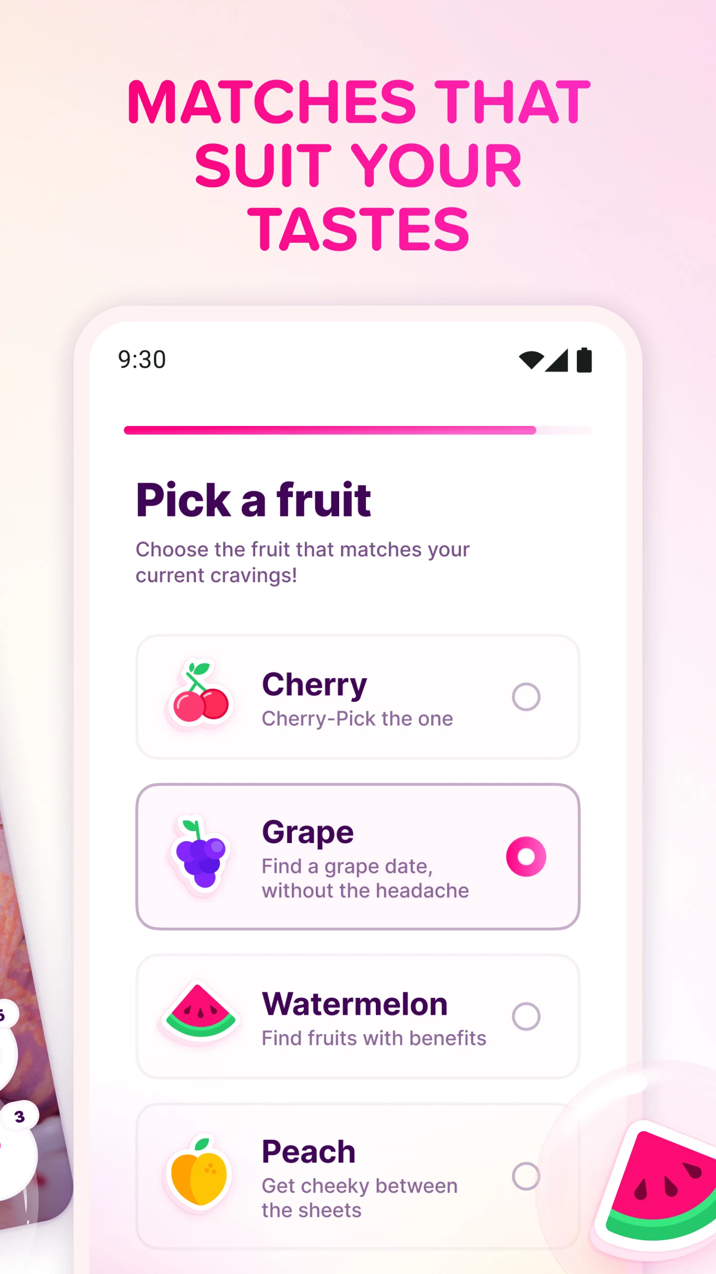 Fruitz - Dating app screenshot
