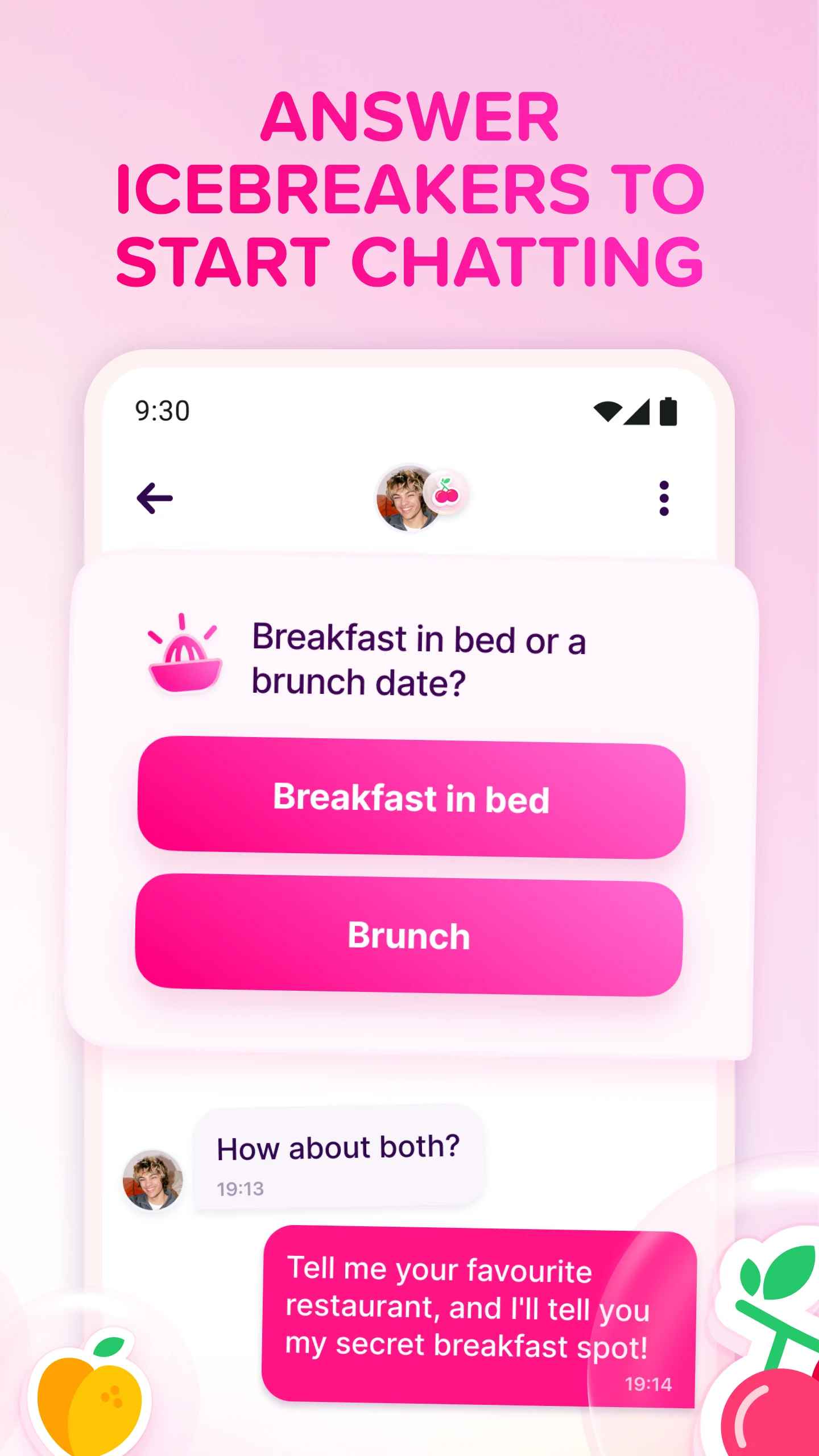 Fruitz - Dating app screenshot